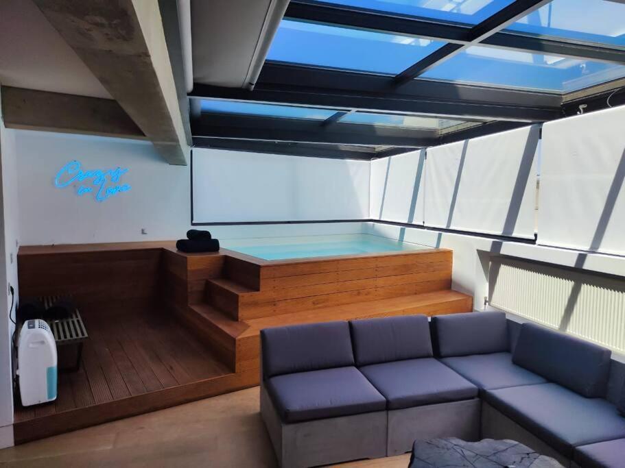 Ferienwohnung Gazi Pool House Athen Exterior foto